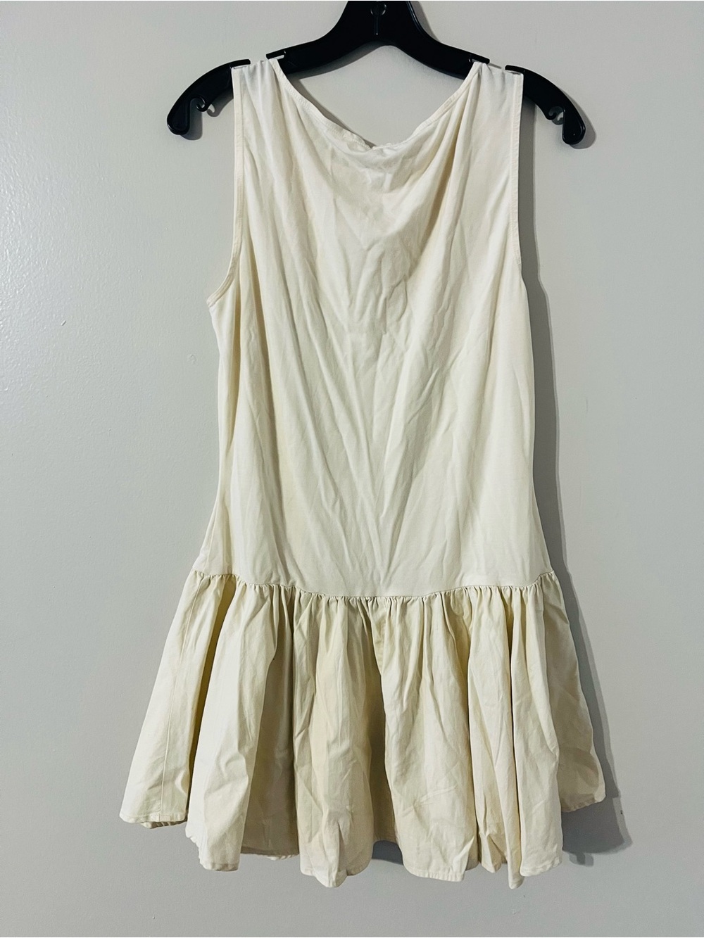 Reformation Defina Knit Mini Dress - Sugar Sz M - Picture 8 of 10